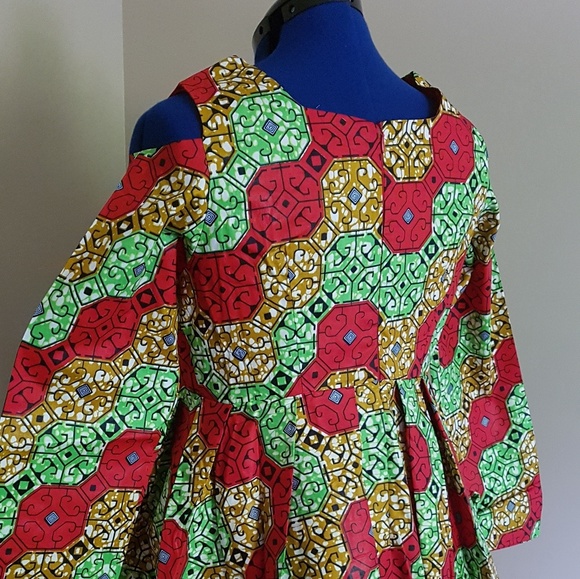 Red hot high low dress - Picture 4 of 8